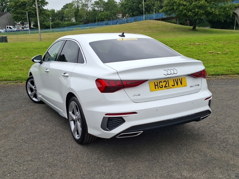 Audi A3 30 Tfsi S Line White #2