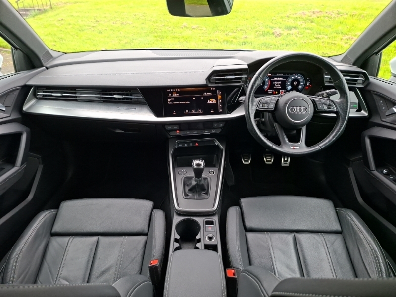 Audi A3 30 Tfsi S Line White #3