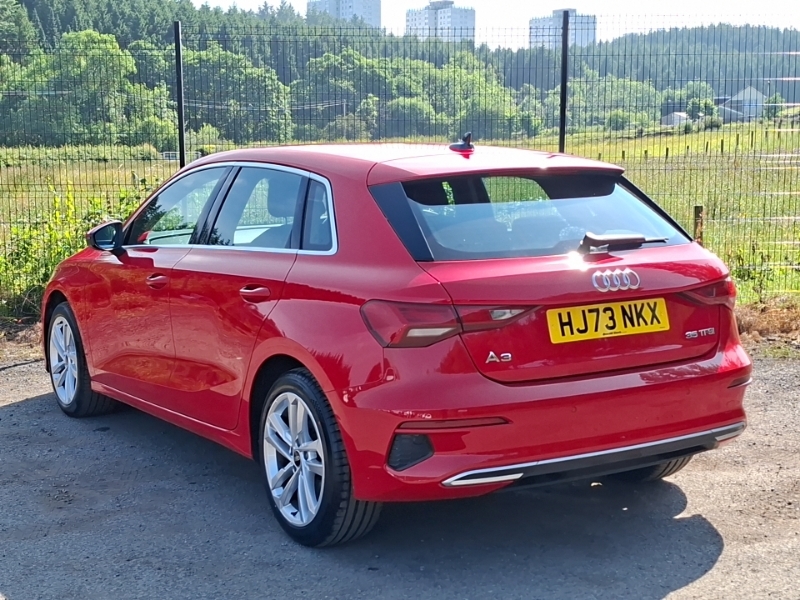 Audi A3 35 Tfsi Sport S Tronic HJ73NKX Red #2