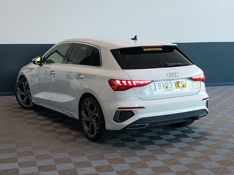 Audi A3 30 Tfsi S Line S Tronic White #2