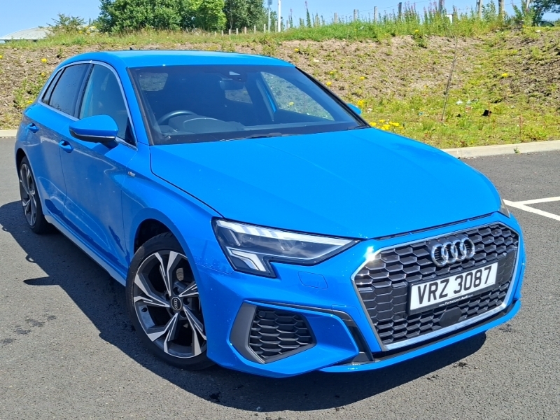 Audi A3 30 Tfsi S Line Blue