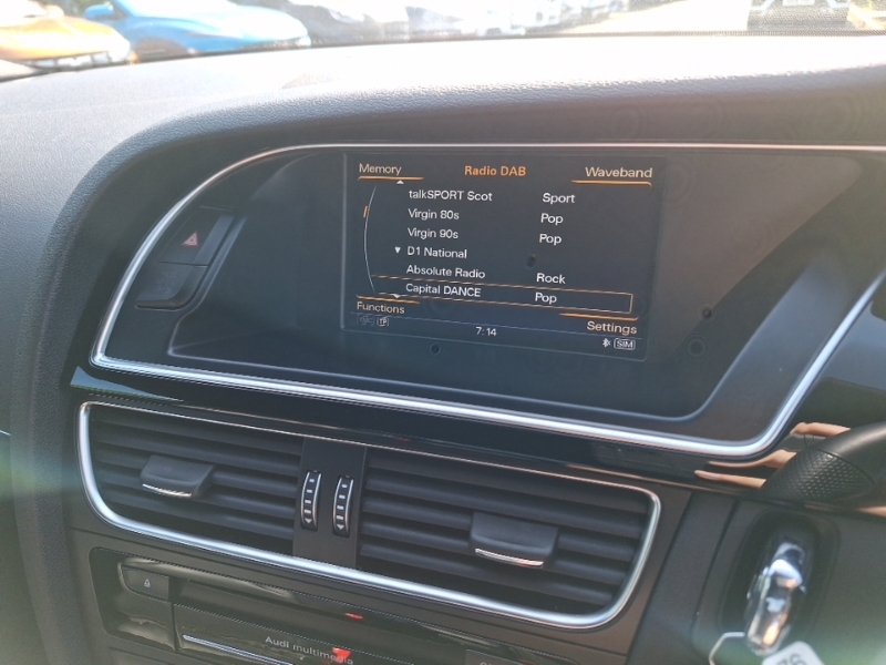 Audi A5 Black Edition Plus White #10