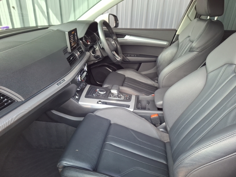 Audi Q5 40 Tdi Quattro Sport S Tronic LM69LYO White #5