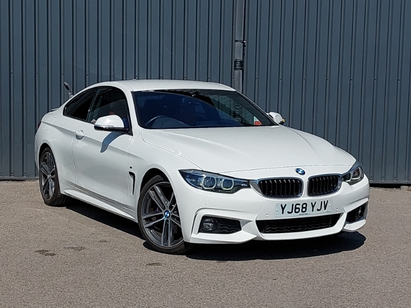 BMW 4 Series 420I M Sport Professional Media White