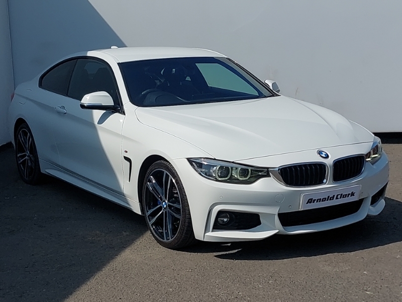 BMW 4 Series 420D 190 M Sport Professional Media White