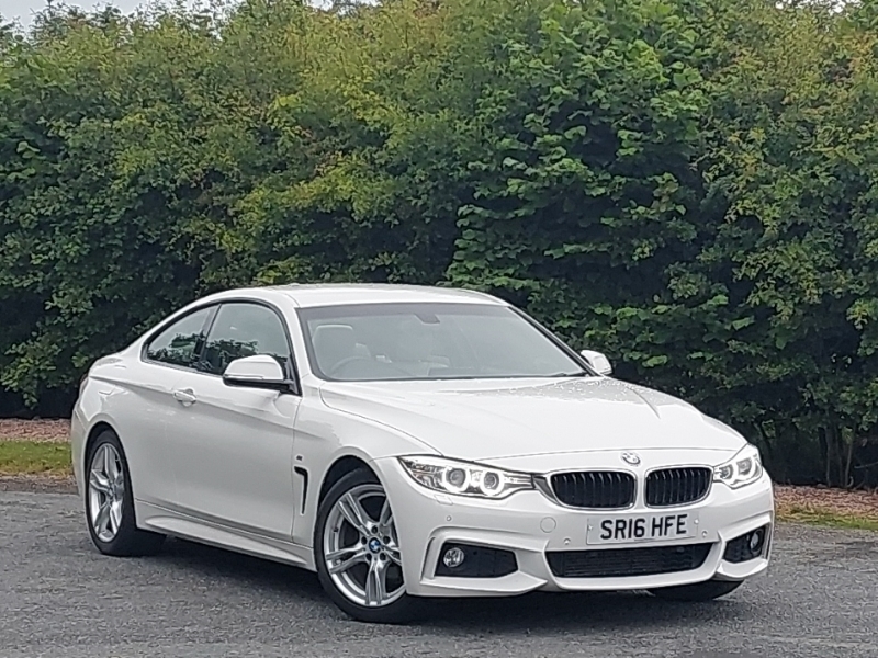 BMW 4 Series 420I M Sport Professional Media White