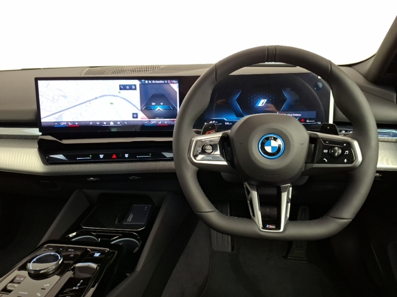BMW 5 Series 530E M Sport White #5