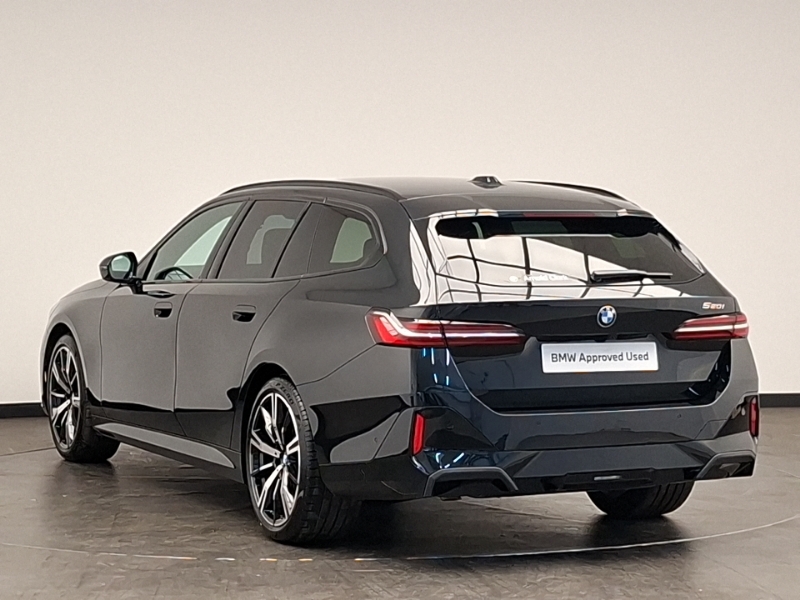 BMW 5 Series 520I M Sport Black #2