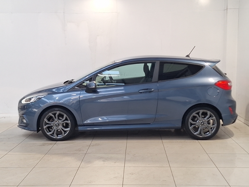 Ford Fiesta 1.0 Ecoboost St-line SN19URT Blue #4