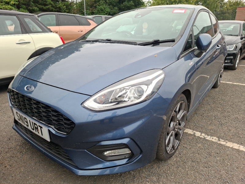 Ford Fiesta 1.0 Ecoboost St-line Blue
