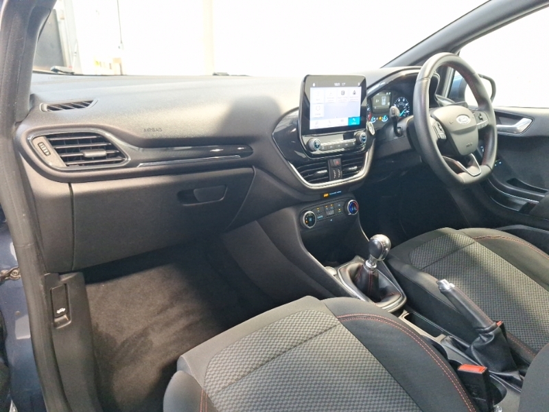 Ford Fiesta 1.0 Ecoboost St-line SN19URT Blue #5