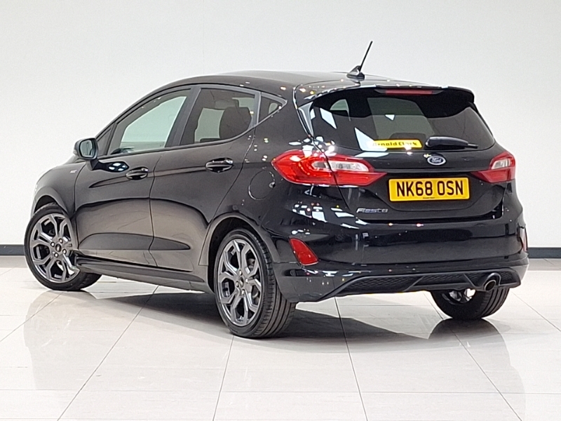 Ford Fiesta 1.0 Ecoboost 125 St-line X NK68OSN Black #2
