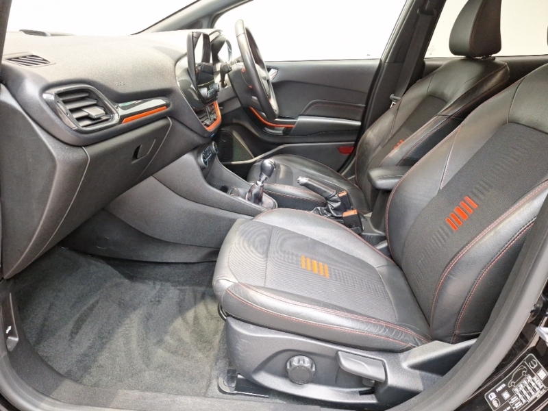 Ford Fiesta 1.0 Ecoboost 125 St-line X NK68OSN Black #5
