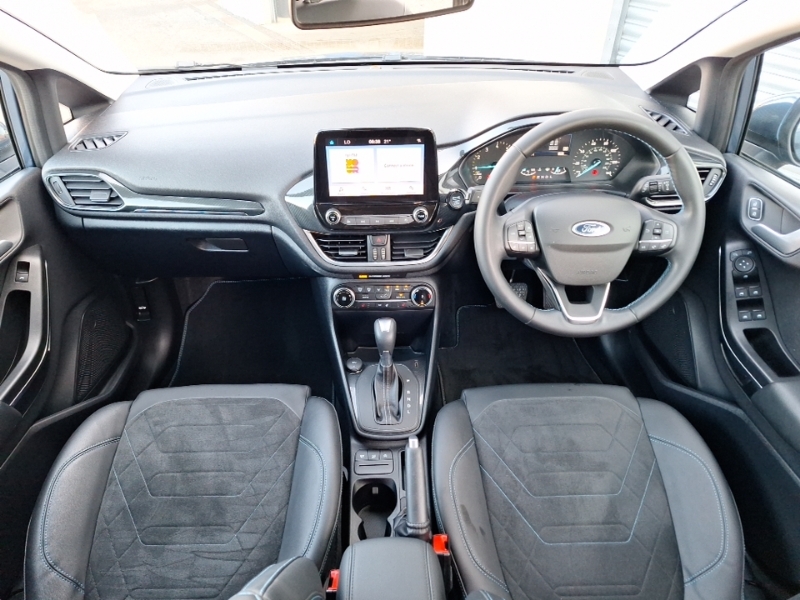 Ford Fiesta 1.0 Ecoboost Hbd Mhev 125 Active X YA23TZJ Blue #3