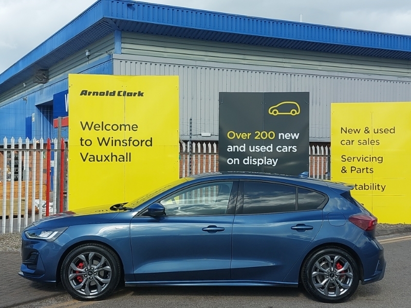 Ford Focus 1.0 Ecoboost Hybrid Mhev St-line Blue #4