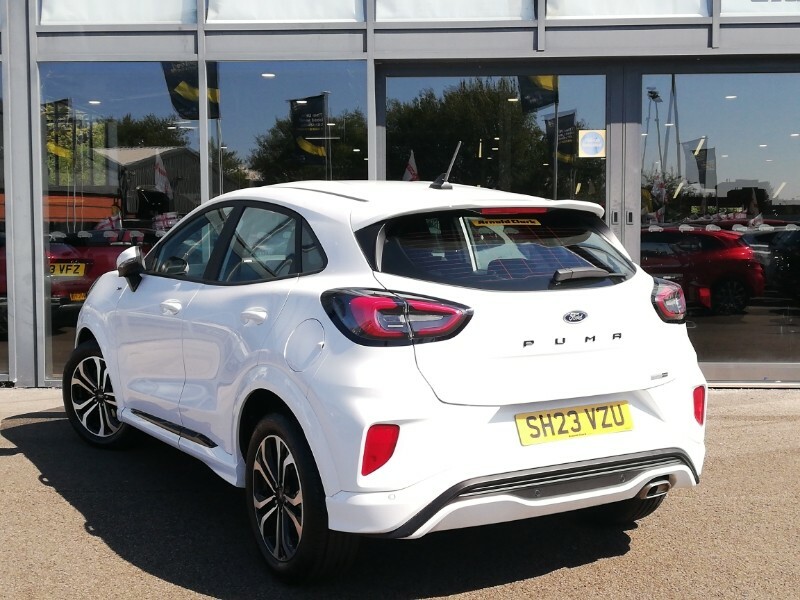 Ford Puma 1.0 Ecoboost Hybrid Mhev St-line White #2