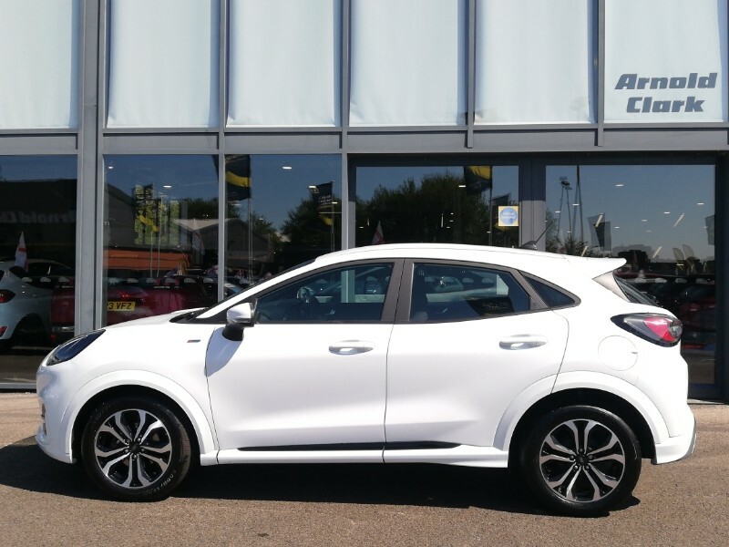 Ford Puma 1.0 Ecoboost Hybrid Mhev St-line White #4