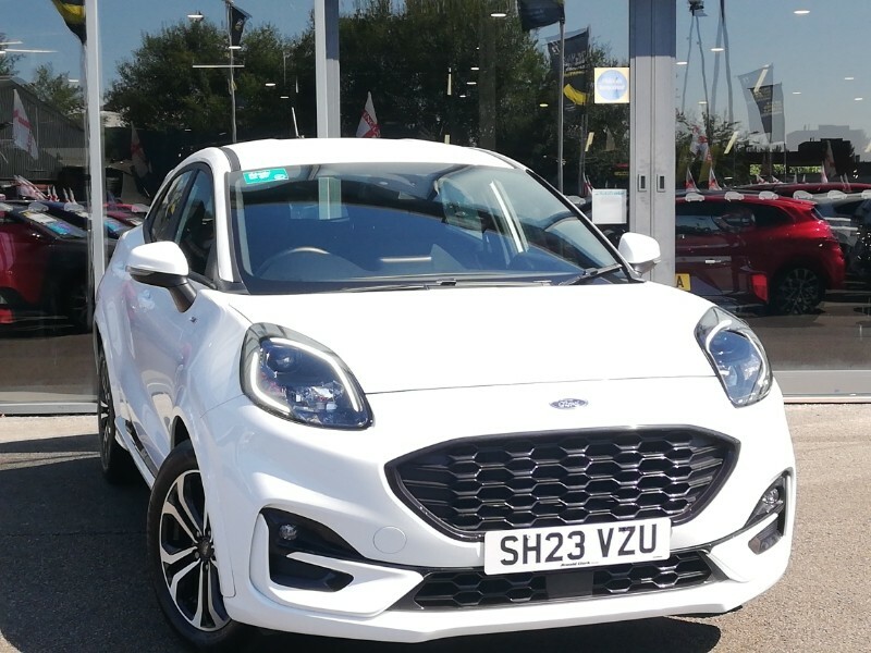 Ford Puma 1.0 Ecoboost Hybrid Mhev St-line White