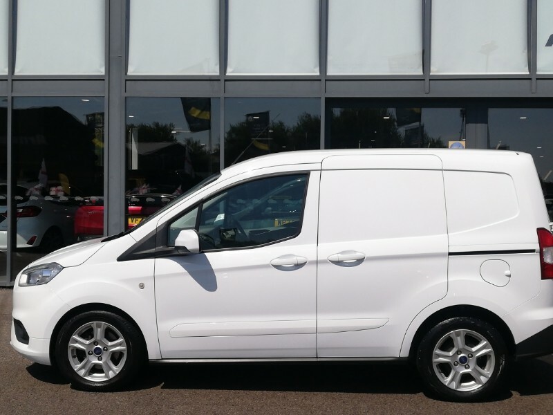 Ford Transit Courier 1.5 Tdci 100Ps Limited Van 6 Speed White #4