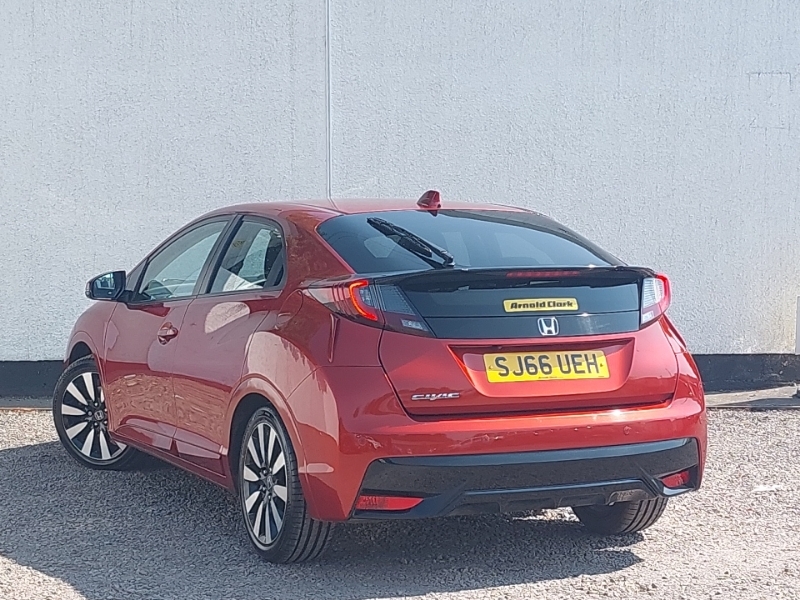 Honda Civic 1.8 I-vtec Se Plus Nav Red #2