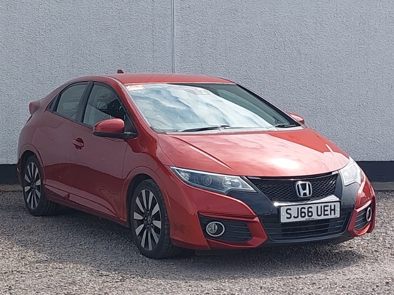 Honda Civic 1.8 I-vtec Se Plus Nav Red