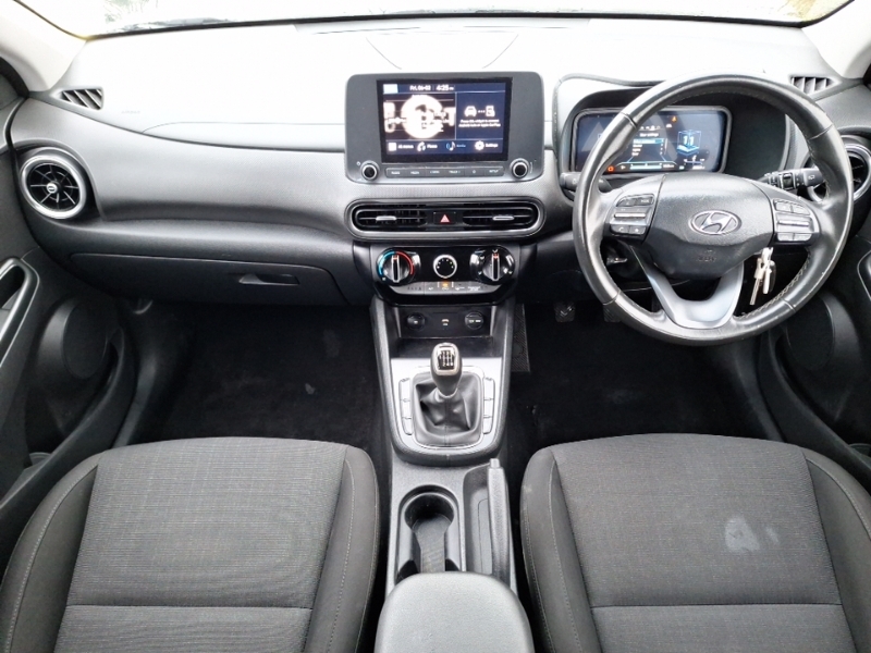 Hyundai Kona 1.0 Tgdi 48V Mhev Se Connect HN72ZGR White #3
