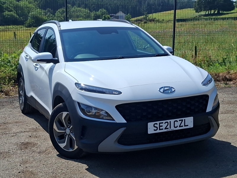 Hyundai Kona 1.6 Gdi Hybrid Se Connect Dct White
