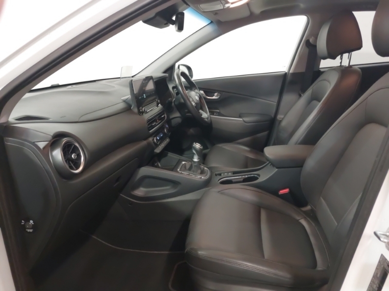 Hyundai Kona 1.0 Tgdi 48V Mhev Ultimate White #5