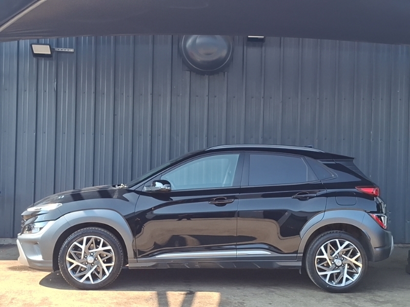Hyundai Kona 1.6 Gdi Hybrid Premium Dct SL23XGW Black #4