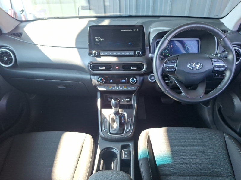 Hyundai Kona 1.6 Gdi Hybrid Premium Dct SL23XGW Black #3