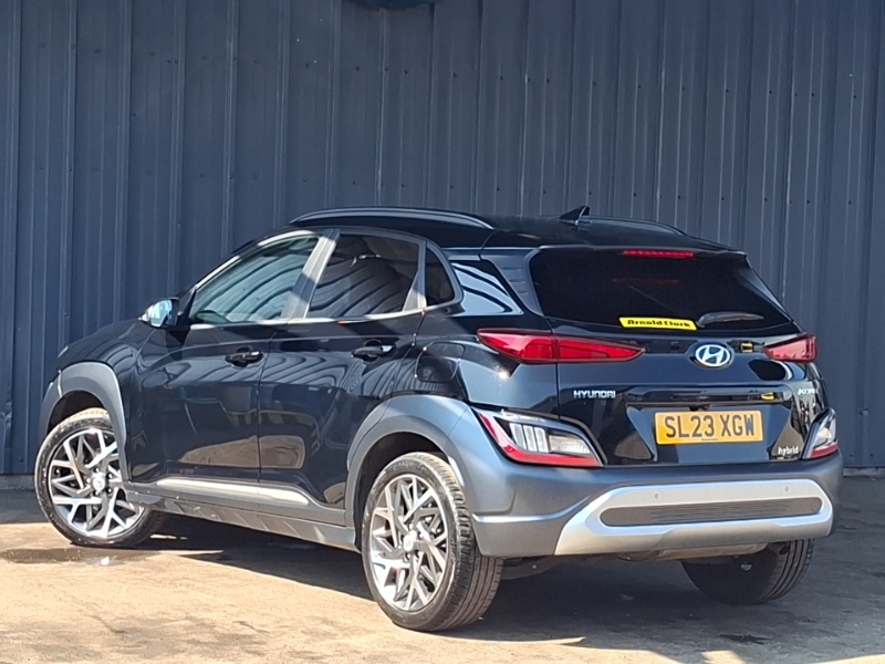 Hyundai Kona 1.6 Gdi Hybrid Premium Dct SL23XGW Black #2
