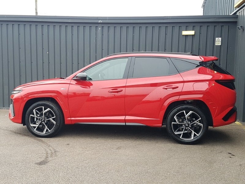 Hyundai Tucson 1.6T 239 Hybrid N Line Edition Red #4