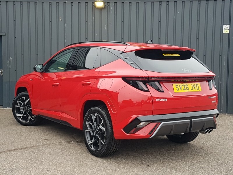 Hyundai Tucson 1.6T 239 Hybrid N Line Edition Red #2