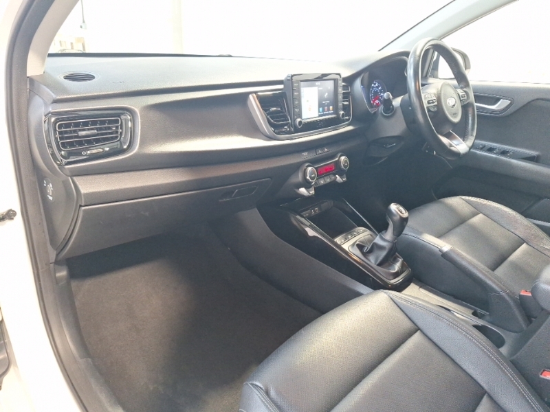 Kia RIO 1.0 T Gdi 3 White #5