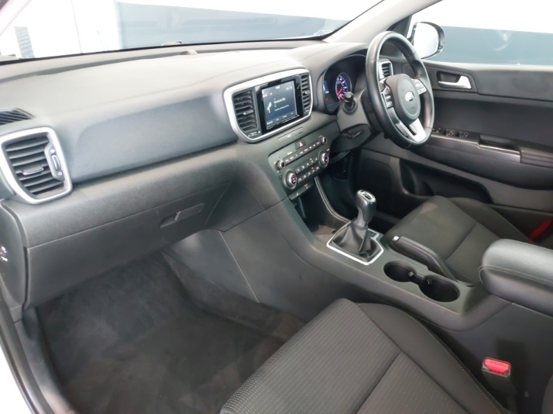 Kia Sportage 1.6 Gdi Isg 2 White #5