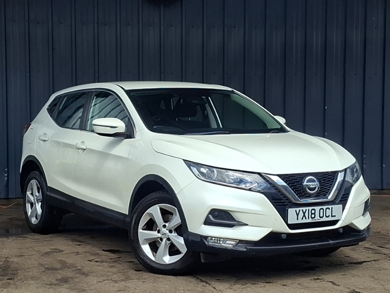 Nissan Qashqai 1.2 Dig-t Acenta Xtronic White