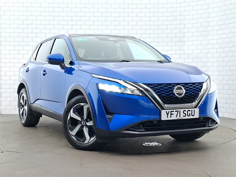 Nissan Qashqai 1.3 Dig-t Mh 158 N-connecta Xtronic Blue
