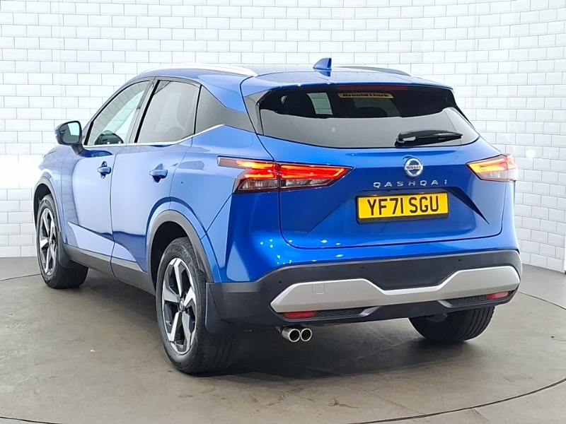 Nissan Qashqai 1.3 Dig-t Mh 158 N-connecta Xtronic Blue #2
