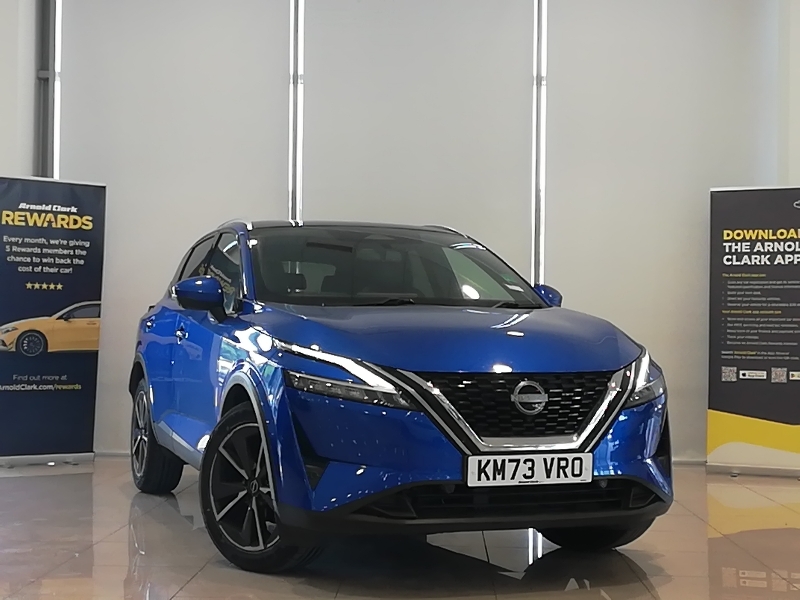 Nissan Qashqai 1.3 Dig-t Mh 158 Tekna Xtronic Blue