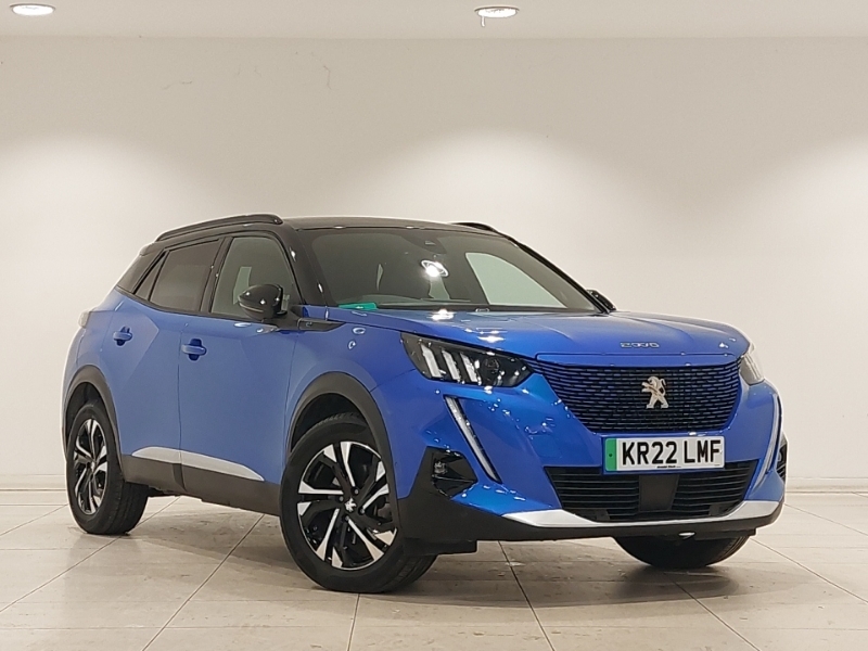Peugeot e-2008 100Kw Gt 50Kwh Blue