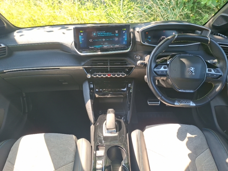 Peugeot e-208 100Kw Gt 50Kwh Blue #3