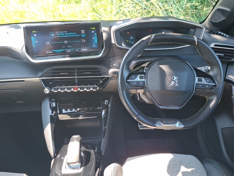 Peugeot e-208 Gt Hatchback Blue #8