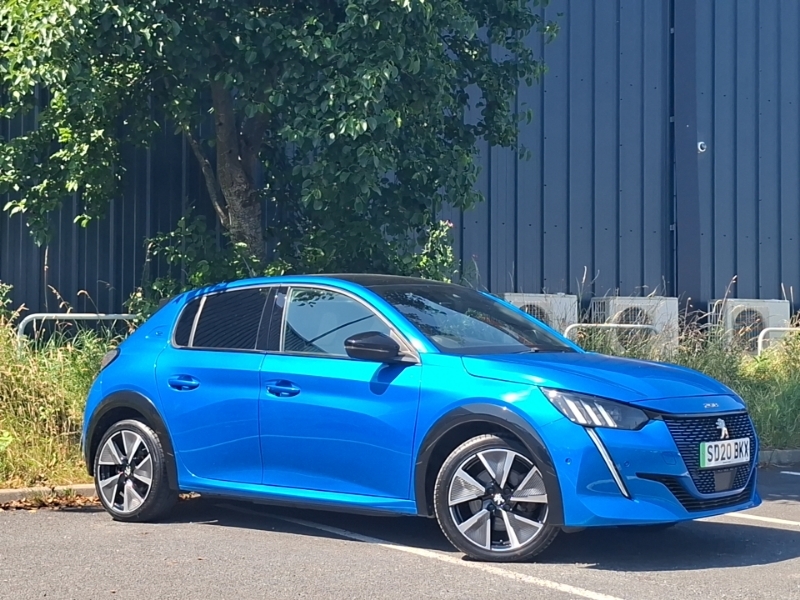 Peugeot e-208 Gt Hatchback Blue #7