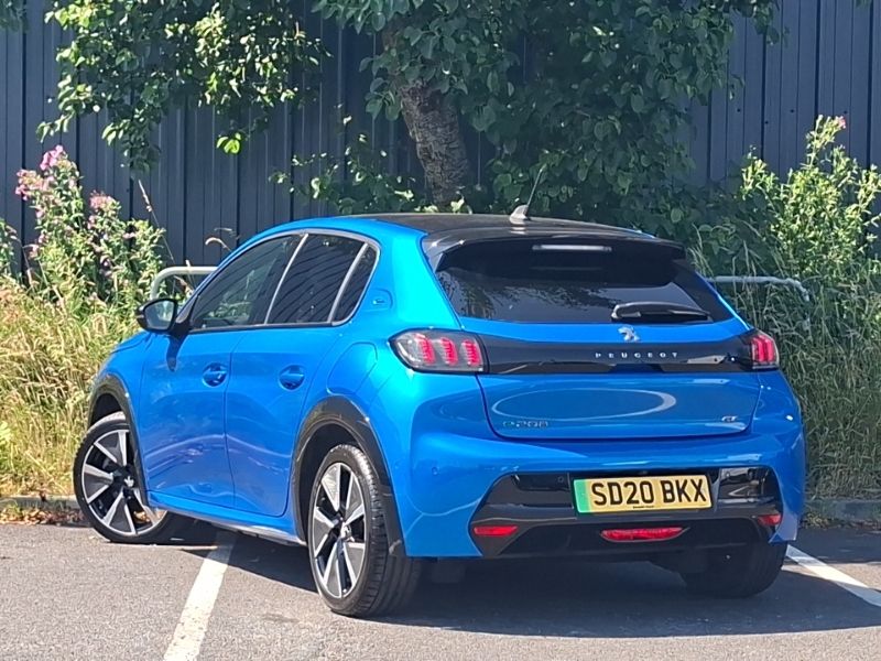 Peugeot e-208 100Kw Gt 50Kwh Blue #2