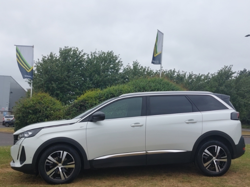 Peugeot 5008 1.2 Puretech Gt Eat8 White #4