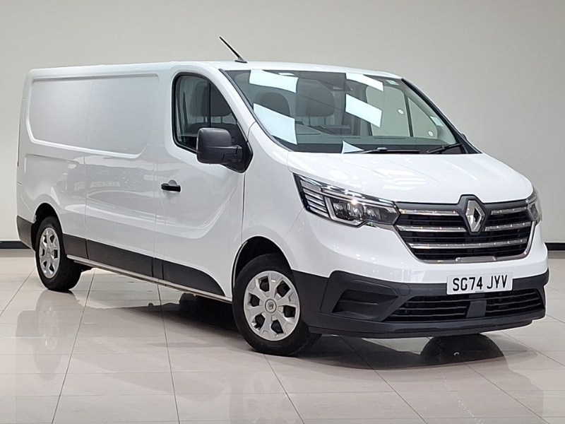 Renault Trafic Ll30 Blue Dci 130 Advance Safety Van White