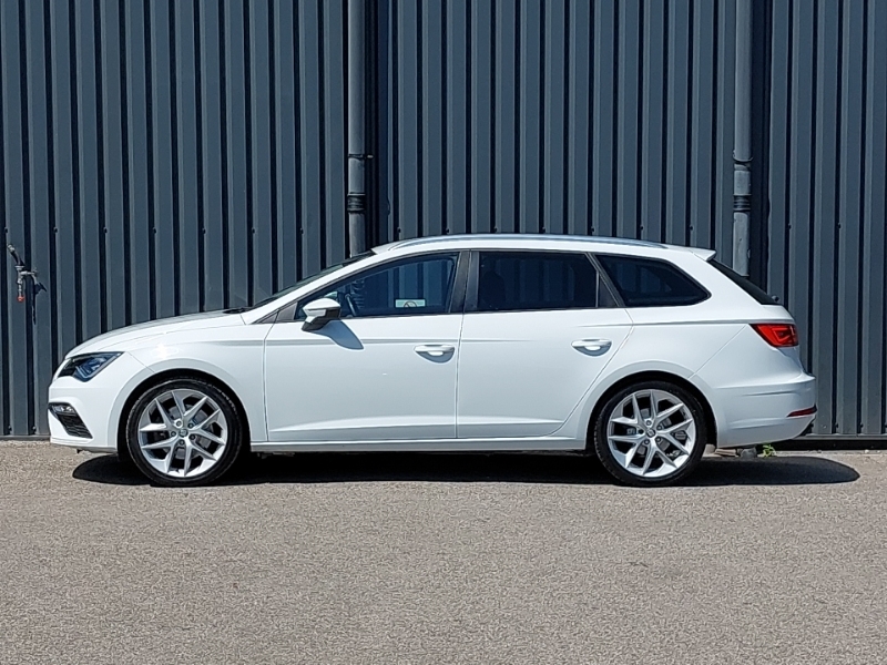Seat Leon 1.8 Tsi Fr Technology Dsg RK18UYB White #4