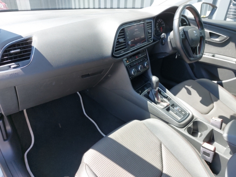 Seat Leon 1.8 Tsi Fr Technology Dsg RK18UYB White #5