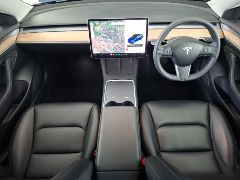 Tesla Model 3 Long Range Awd Blue #3