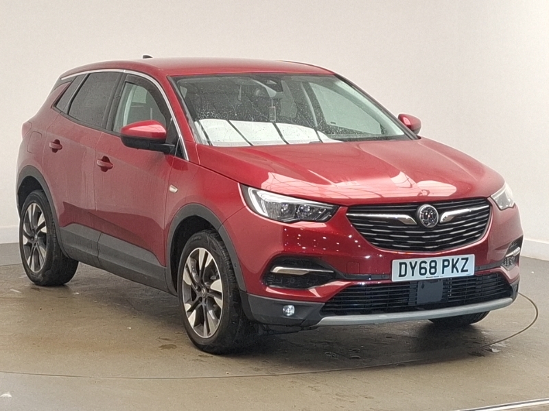 Vauxhall Grandland X 1.2 Turbo Sport Nav Red